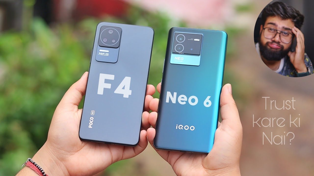 POCO F4 vs iQOO Neo 6 *Full Comparison* ⚡ Camera, Display & More