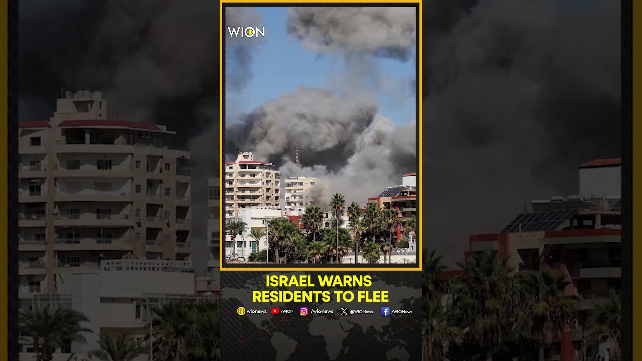 Israel Issues Urgent Evacuation Warning For Lebanon&rsquo;s Tyre City | WION Shorts