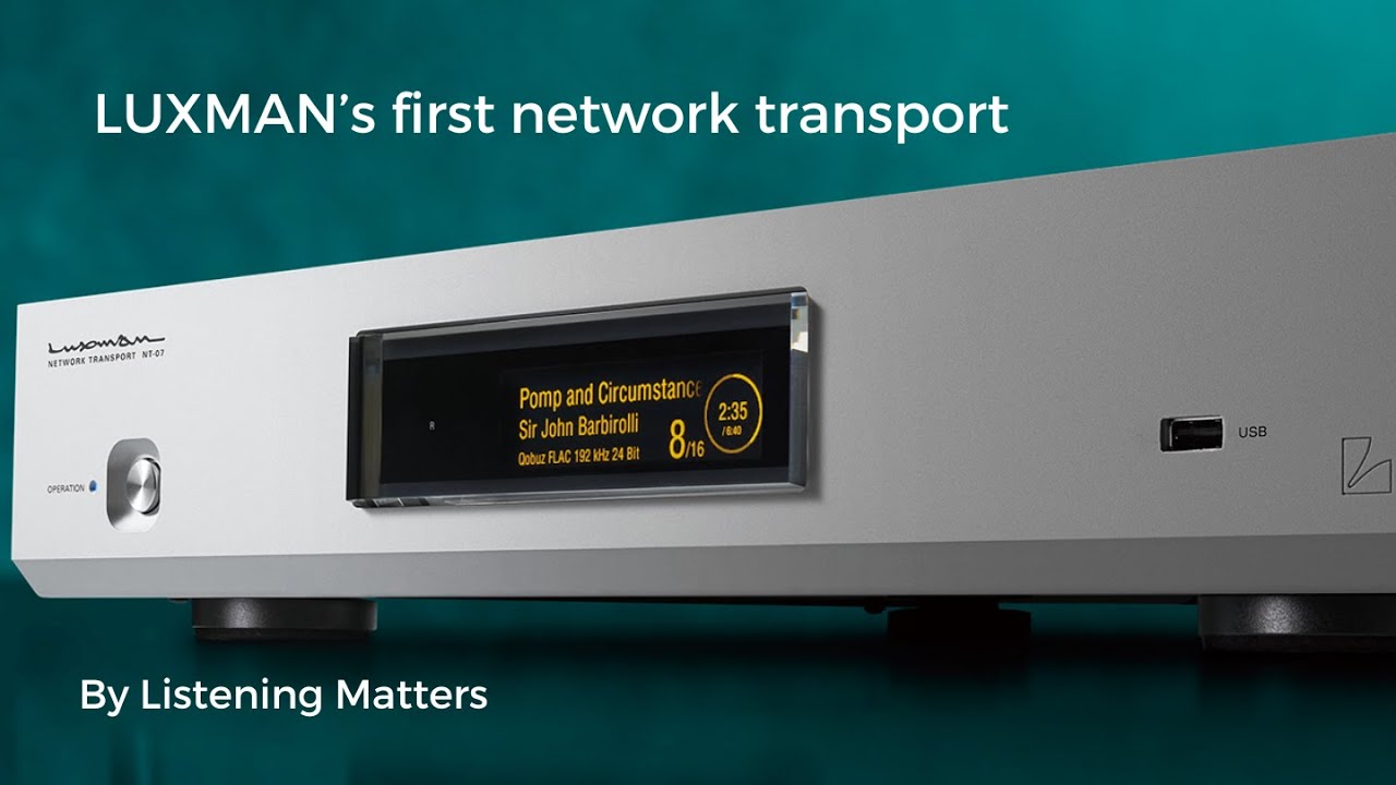 Unboxing the LUXMAN NT-07 | Listening Matters