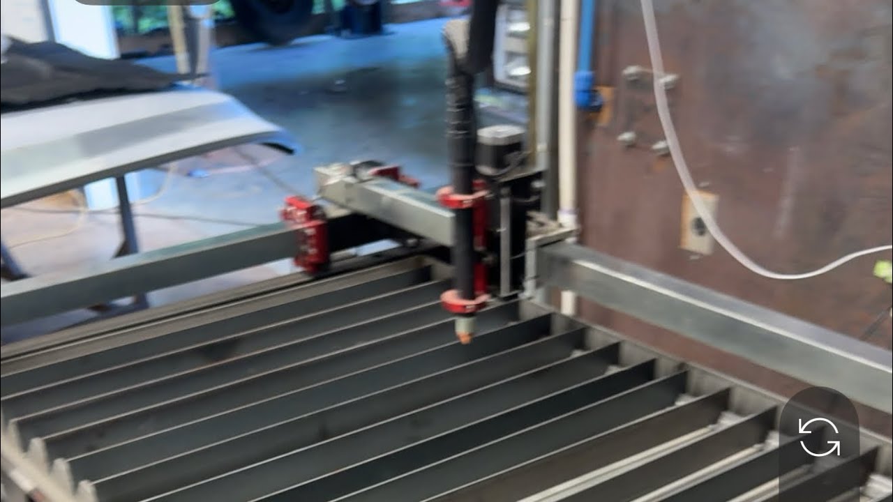 Crossfire Pro CNC plasma table 