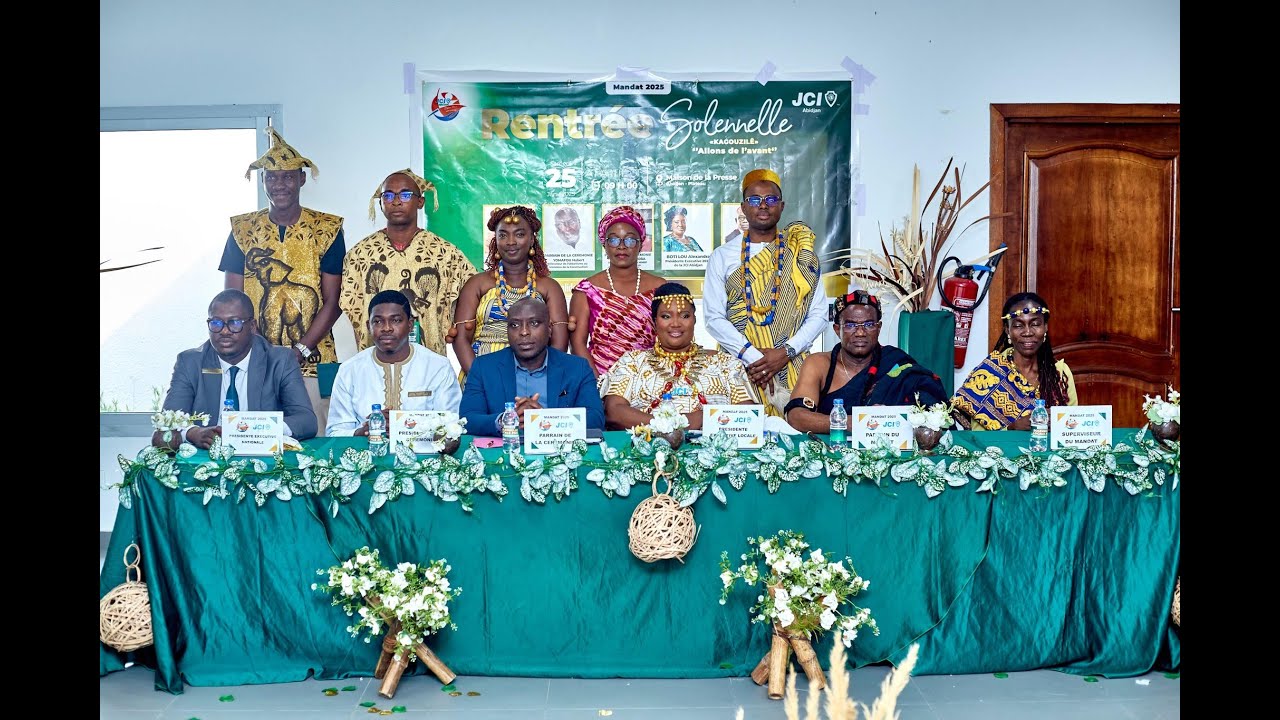 La Jeune Chambre Internationale (JCI) Abidjan lance son mandat 2025