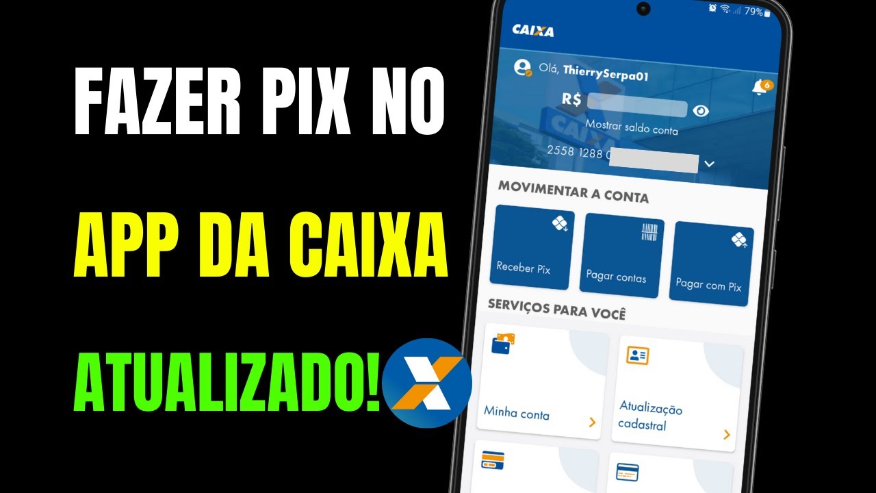 COMO FAZER PIX NO APLICATIVO DA CAIXA ATUALIZADO