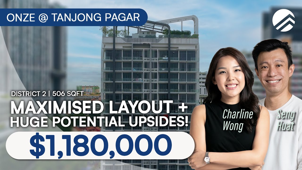 Onze @ Tanjong Pagar- Freehold 1-Bedroom + Study Unit @ District 2 |$1,180,000 |Seng Huat & Charline