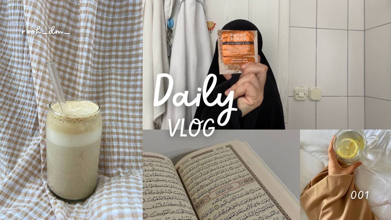 MUSLIMAH VLOG I aesthetic simple routines, summer skincare,working from home, productive lifestyle..