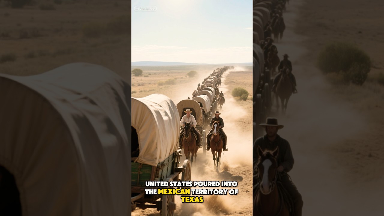 the American frontier was pushing ever westward toward the vast, wild lands of Texas and beyond.