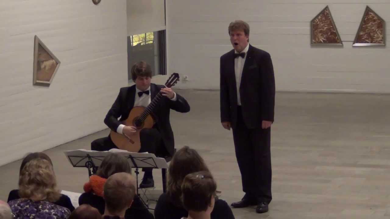 Franz Schubert´s Tränenregen (Die schöne Müllerin D 795) arranged for tenor and guitar
