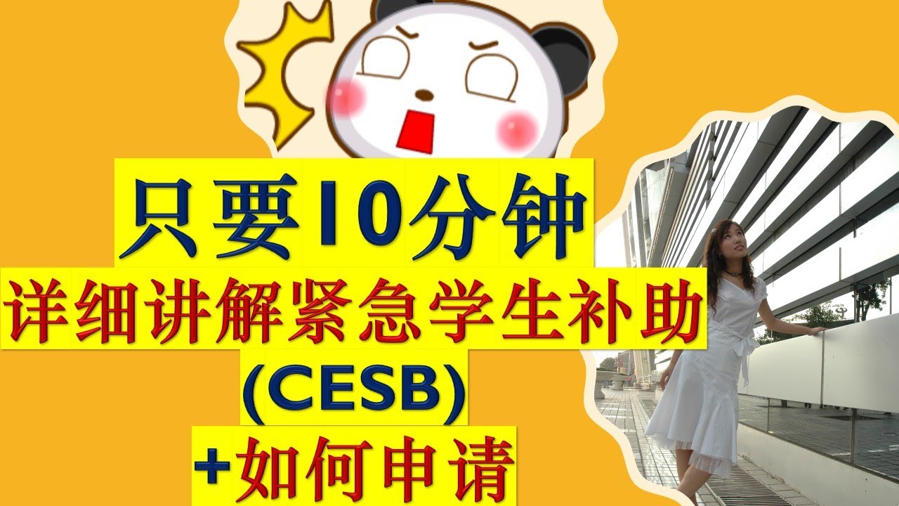10分钟全面了解加拿大紧急学生补助 CESB （CANADA EMERGENCY STUDENT BENEFIT）|CESB申请条件|教你如何填写CESB申请|程序员妹子频道 I'M TINGTING