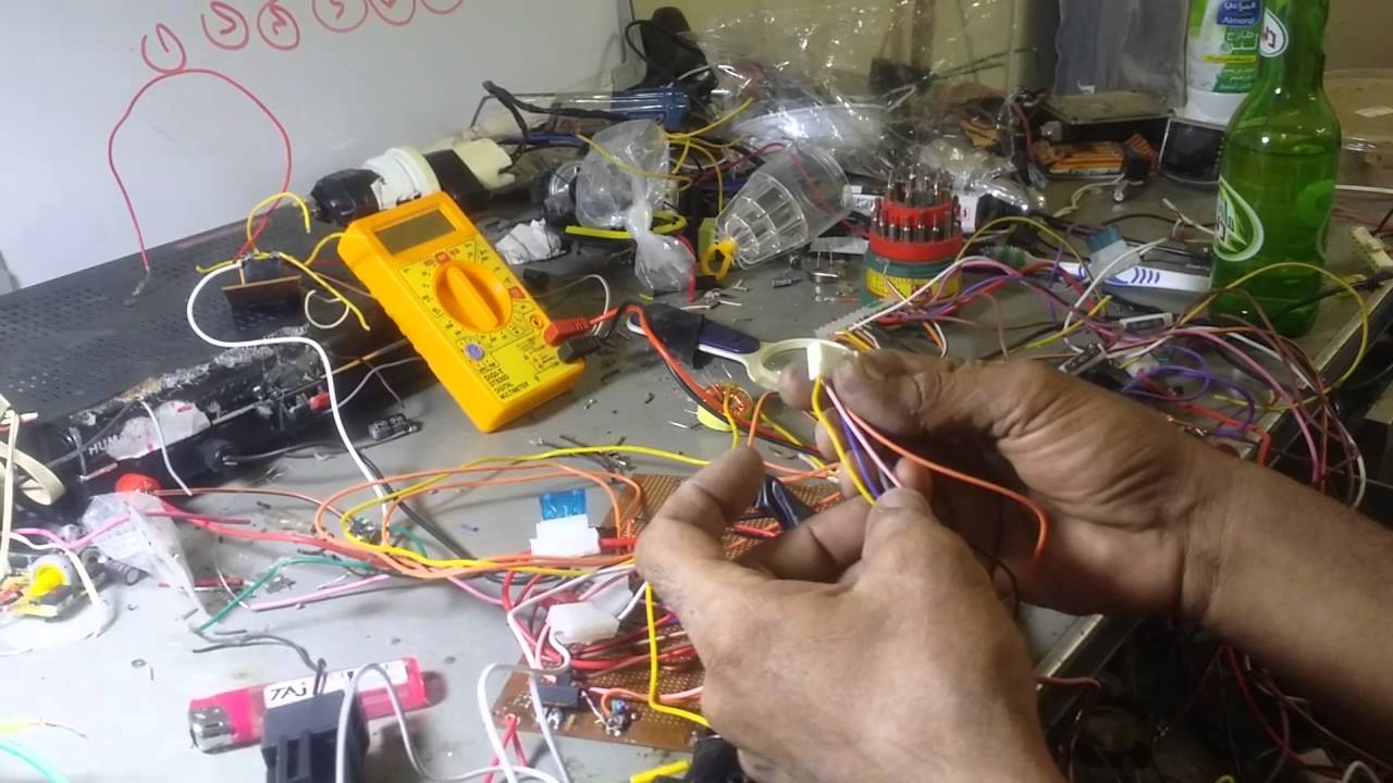 شرح اسلاك ريموت الانذار بالتفصيل The idea of the remote in the car