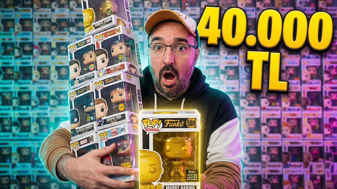 40.000TL Değerinde Funko Pop Alışverişi - Manchester Vlog - İngiltere’de Yaşam