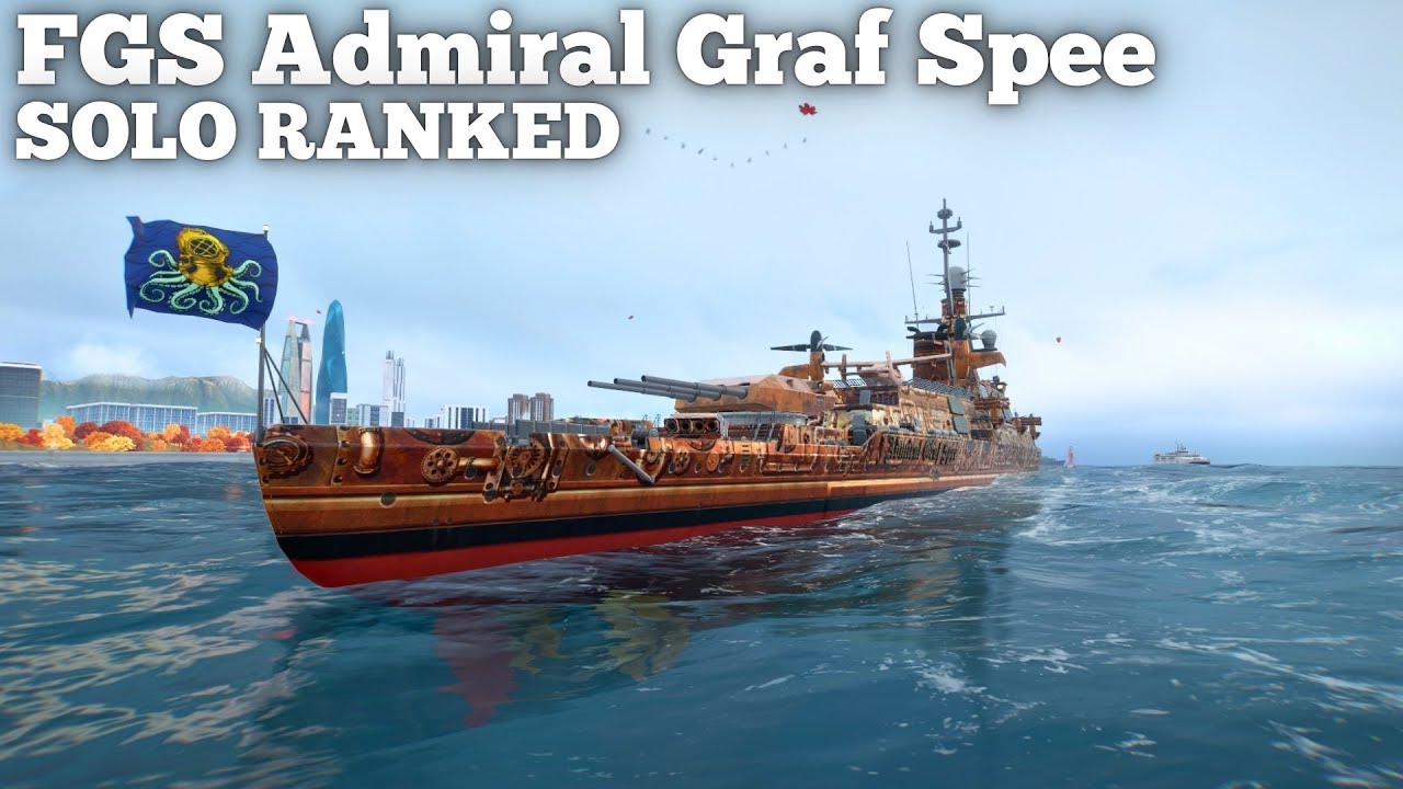This Cruiser is Very Worth it to buy.. - FGS Admiral Graf Spee - Modern Warships Ranked Gameplay