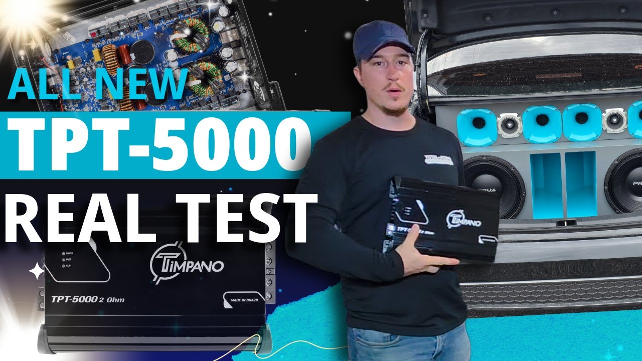 ALL NEW Timpano TPT-5000 (Replaced TPT-5000EQ) - First look + Installed and FLEXING on PRV system