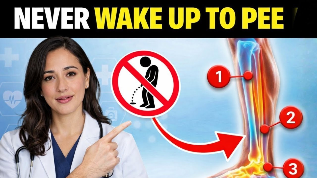 SENIORS, Massage These 3 Points to Stop Nighttime Urination