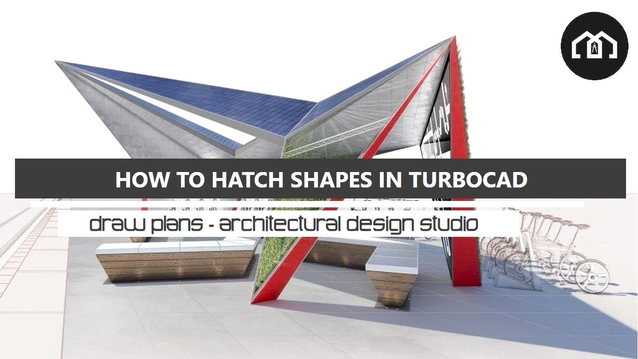 TurboCAD - How To Hatch All Kinds of Shapes - Adding Colours & Hatches To Your Drawings in TurboCAD