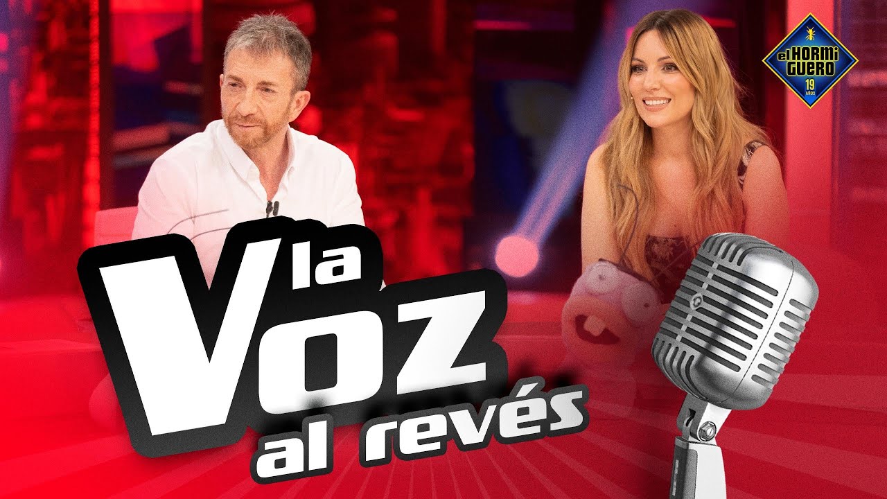 Edurne se convierte en coach de ‘La Voz al Revés’ - El Hormiguero