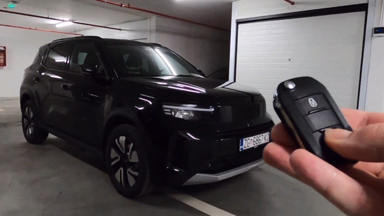 NEW Opel Frontera 2025 [1.2 Turbo Hybrid, 145 HP] Night POV test drive