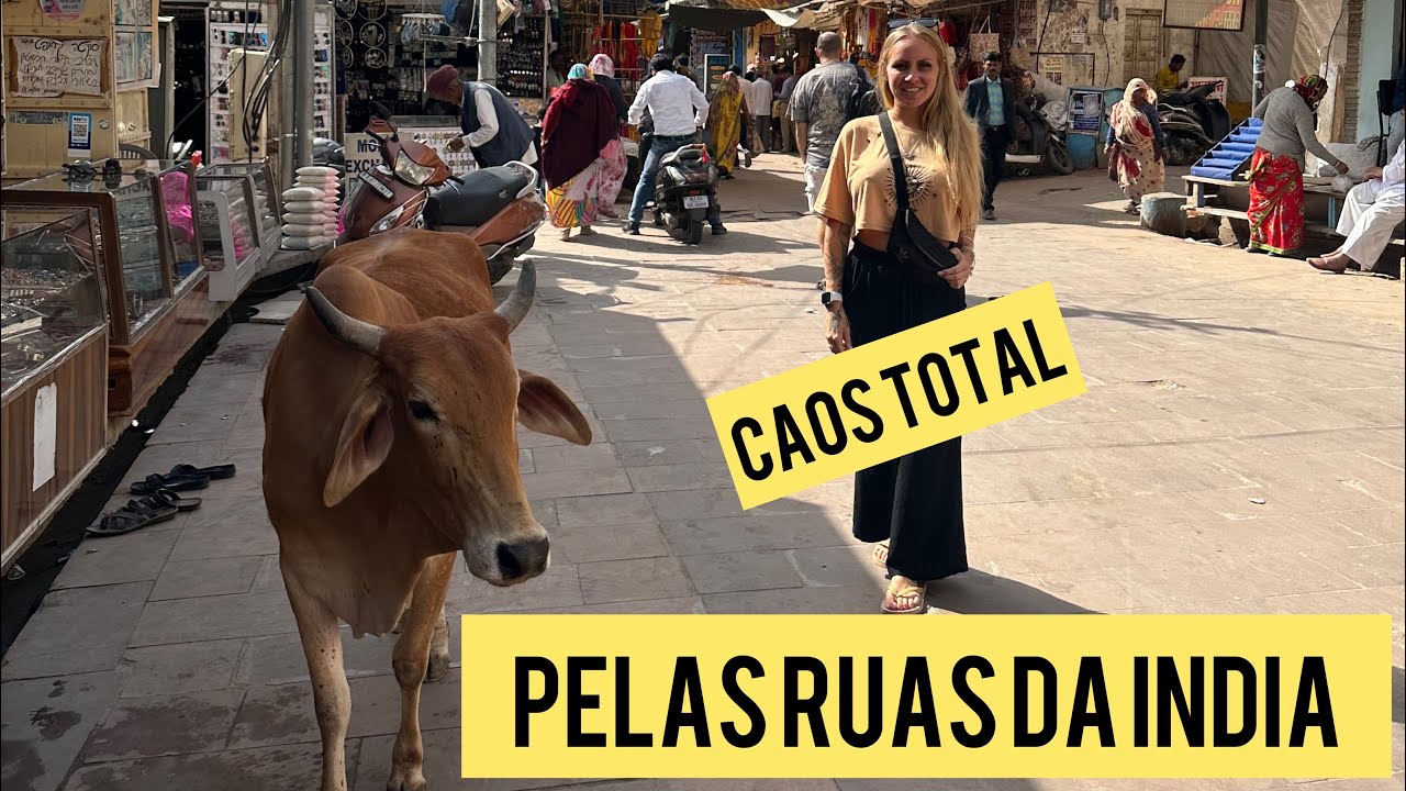 Como &eacute; uma feira de rua na &Iacute;ndia