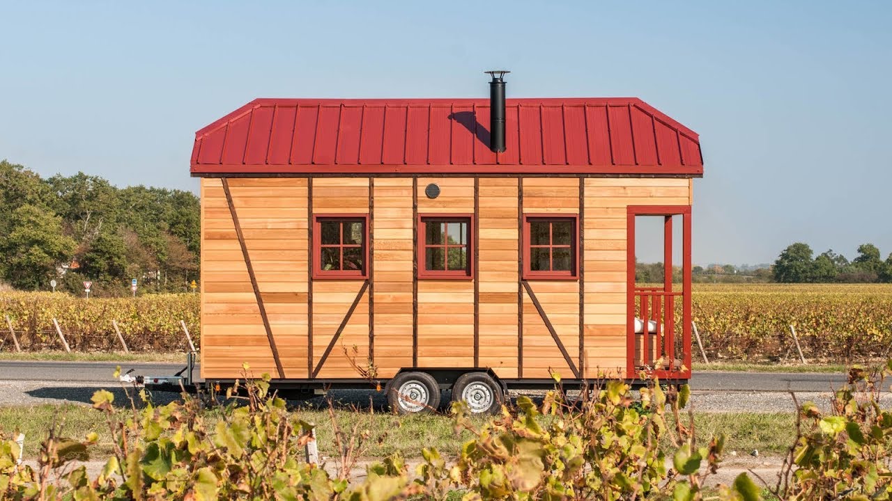 The Incredible Beautifully WOODEN HOUSE By Tiny House Baluchon
