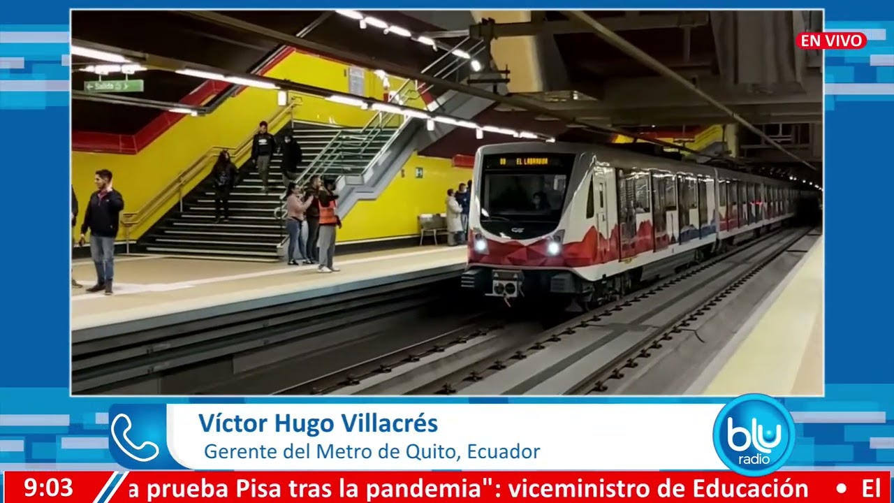 Metro de Quito tuvo cinco alcaldías de partidos diferentes durante construcción, dice su gerente