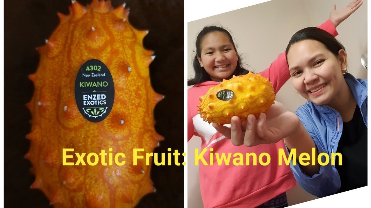 Kiwano Melon/ African horned Cucumber Taste Test