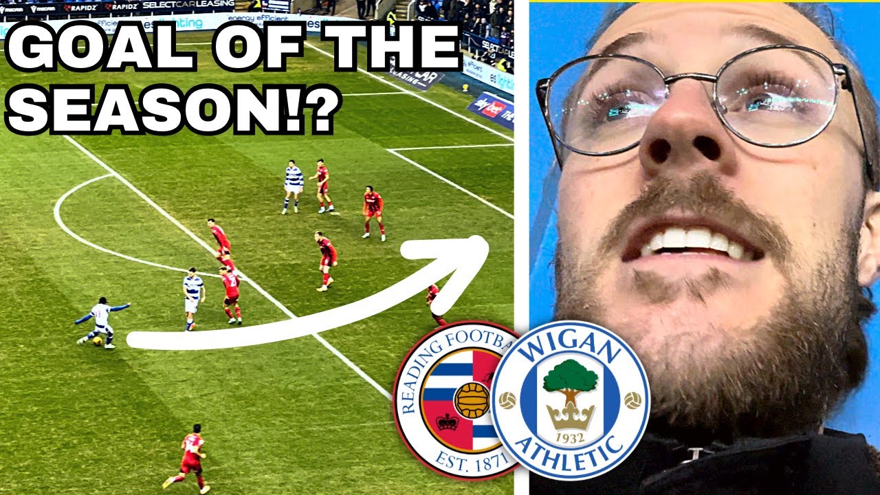 Is This THE BEST GOAL I've Ever Seen Live??| Reading vs Wigan Vlog