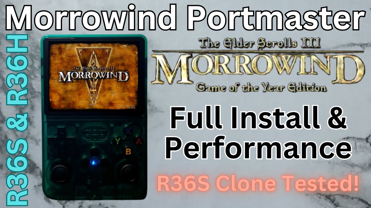Morrowind on the R36S and Clones - Installation & Performance