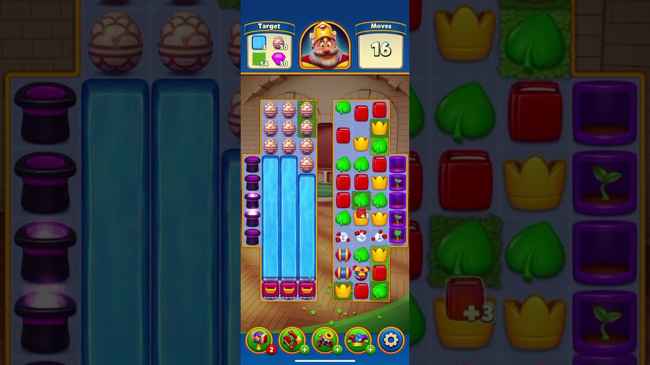 Royal Match - Level 1710 with no boosters!
