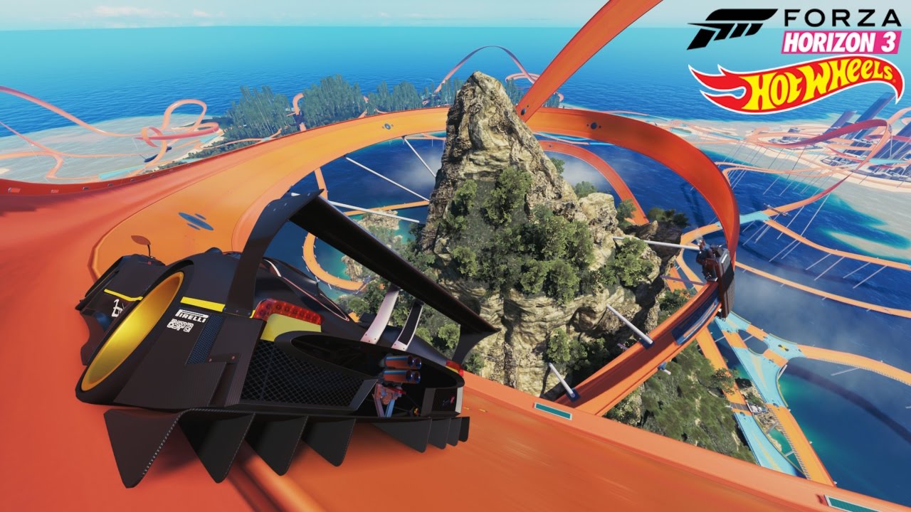 FORZA HORIZON 3 HOT WHEELS ONLINE -  DESCOBRI O LAVA RAPIDO HOT WHEELS DE UMA FORMA NAO MUITO BOA!