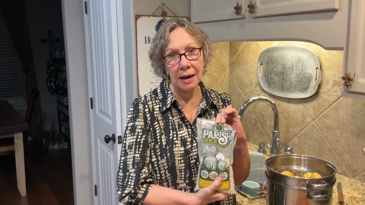 Canning Yukon potatoes, Redmonds Salt, Parish Rice, low carb tips - part 1 