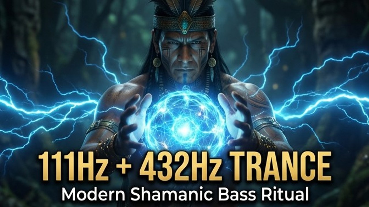 111Hz + 432Hz PRIMAL WARRIOR TRANCE | Modern Shamanic Bass Ritual • Vol. 3 (Murles Shaman)