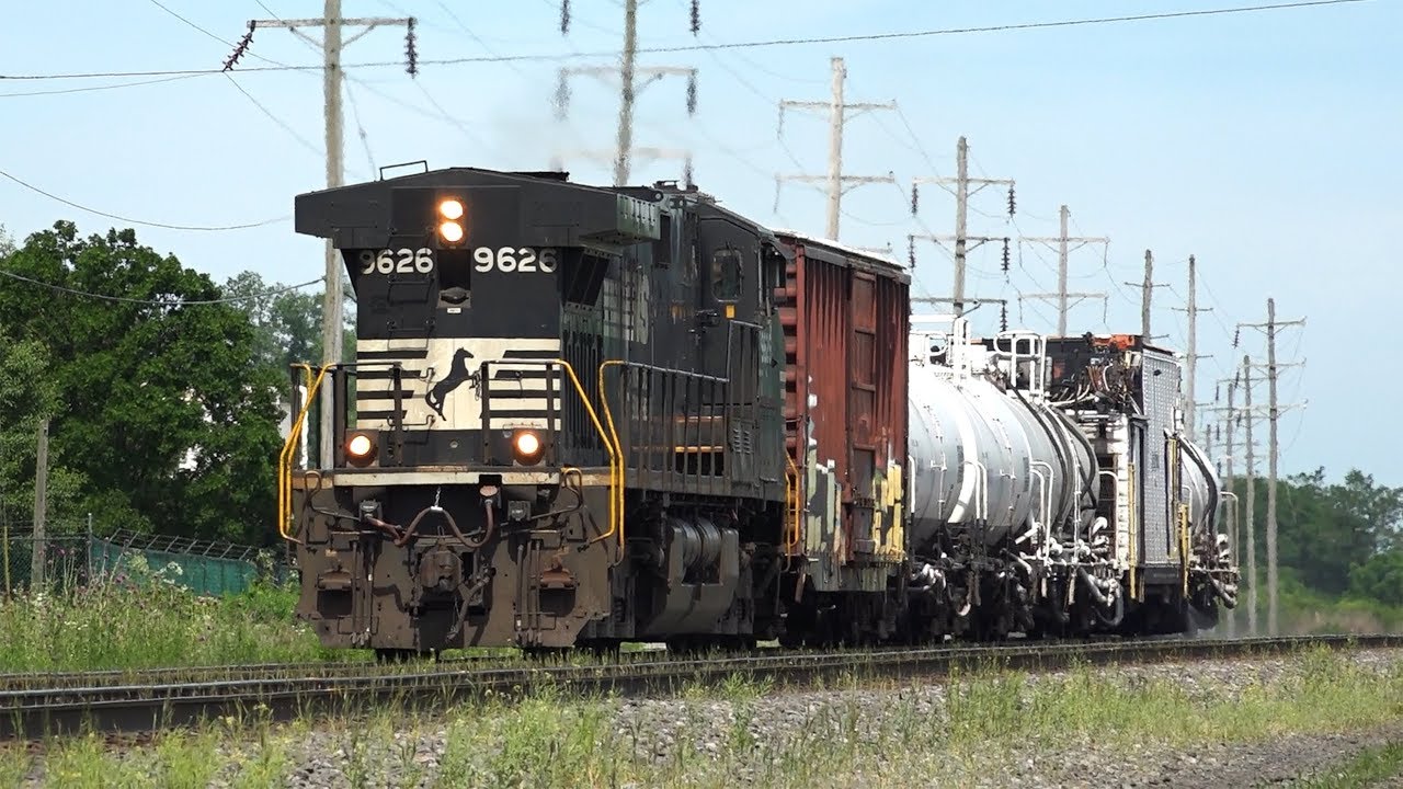 Weed Sprayer Train in Action!  Gotta Kill Those Weeds!