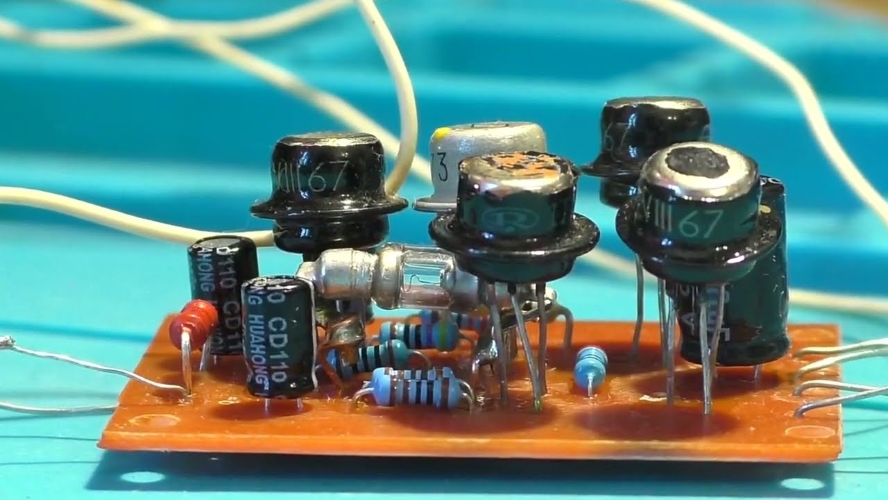 Усилитель советского школьника (USSR amplifier diy)