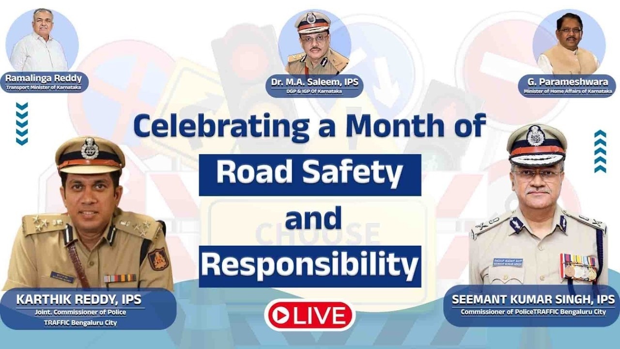 LIVE | ಸಮಾರೋಪ ಸಮಾರಂಭ &mdash; Celebrating a Month of Road Safety and Responsibility...!