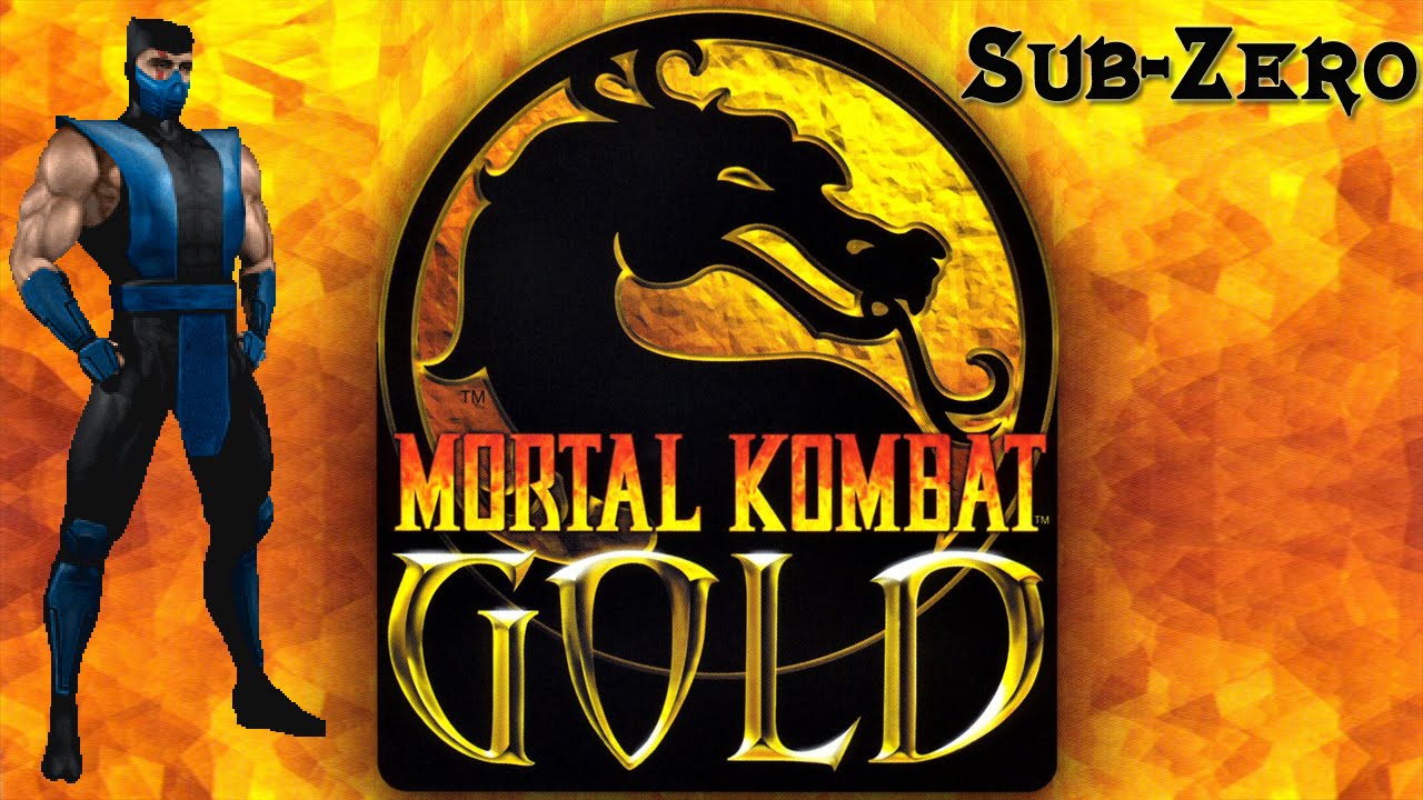 Sub-Zero (unmasked) - Mortal Kombat Gold HD/60 fps Playthrough