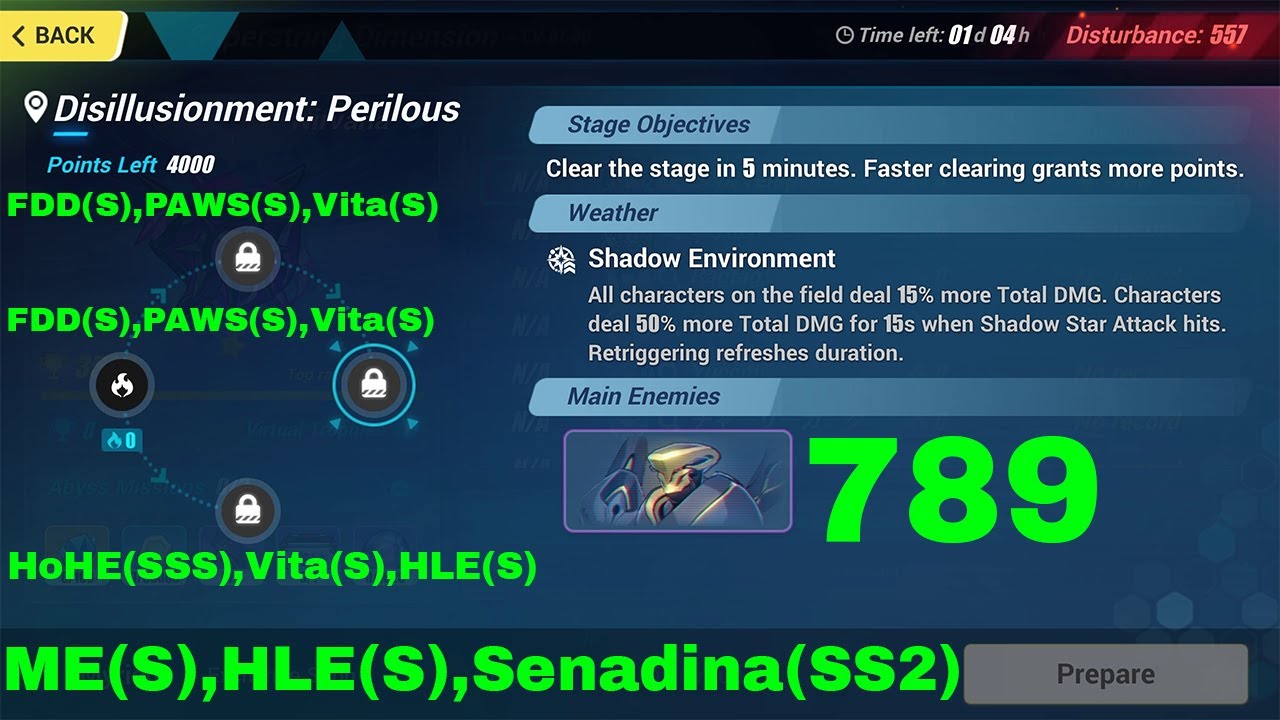 Honkai Impact 3 Exalted: Nirvana Superstring Dimension Full Run [HoD Minion] (1/26/2026)