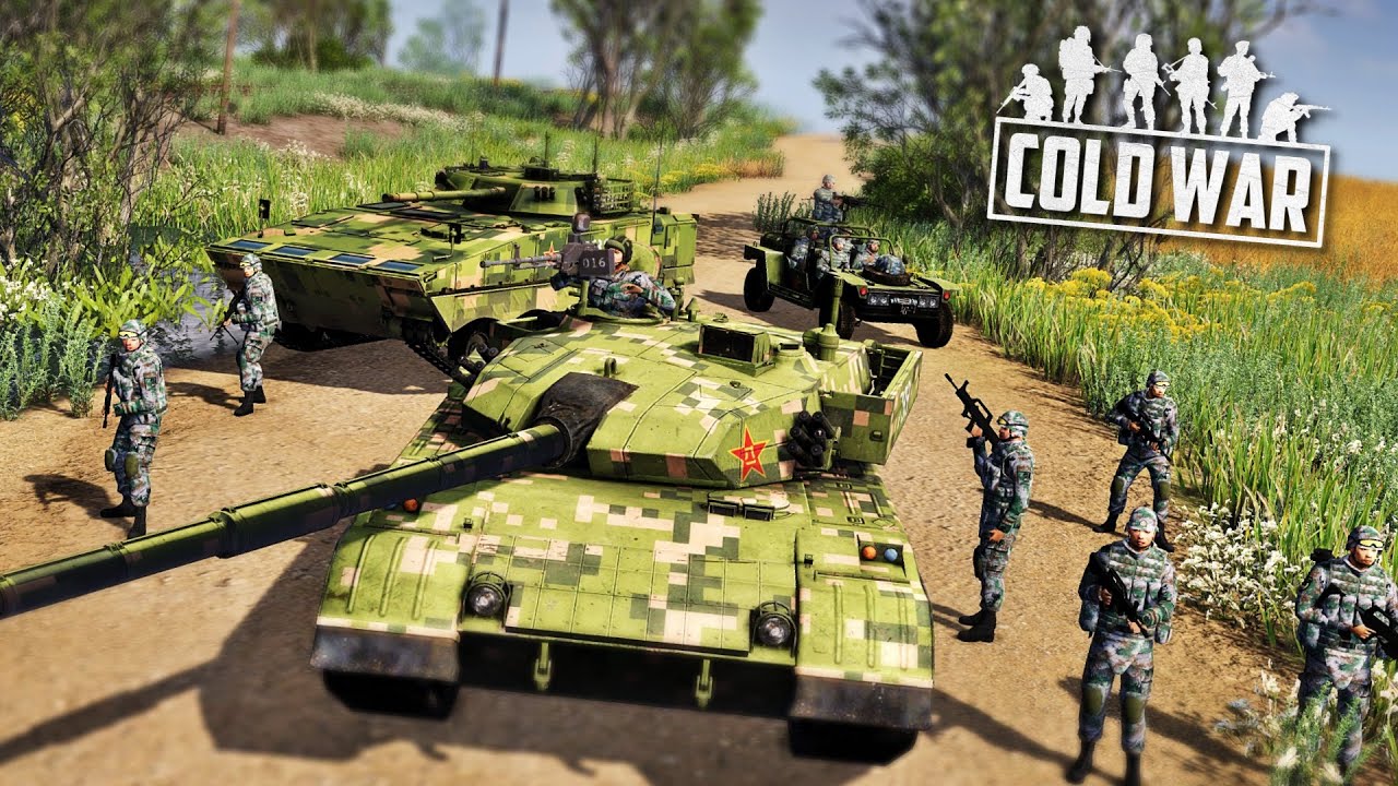 China vs USA | Cold War Mod | Men of War 2