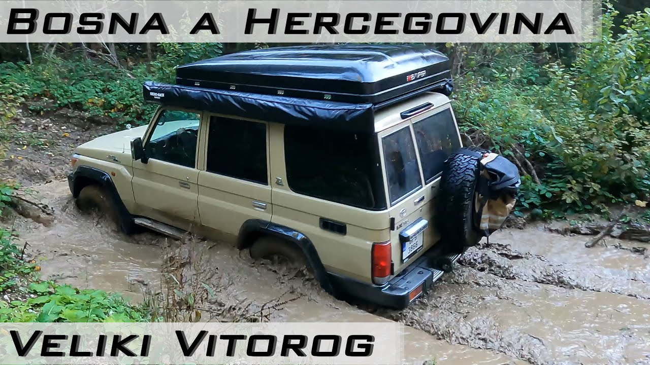 Bosna a Hercegovina - Veliki Vitorog - Landcruiser 76 na Navijáku a průzkum základny
