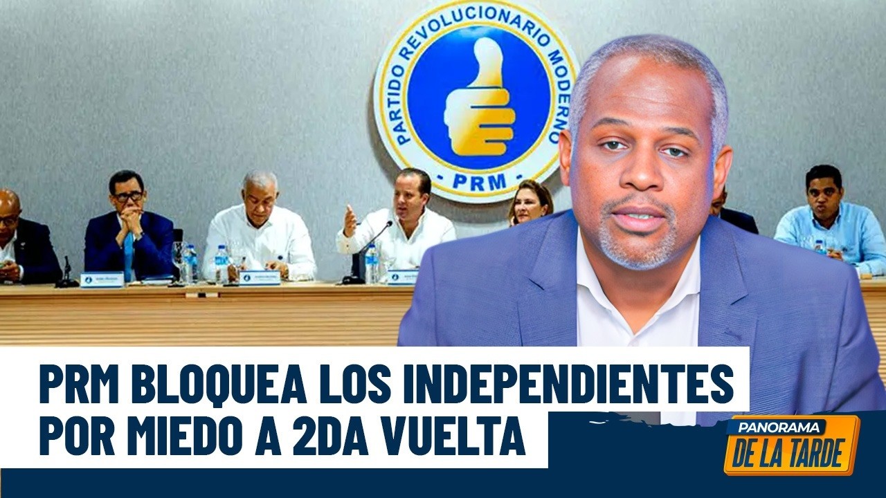 Adrian Lebron : el PRM teme a la segunda vuelta y bloquea candidaturas independientes