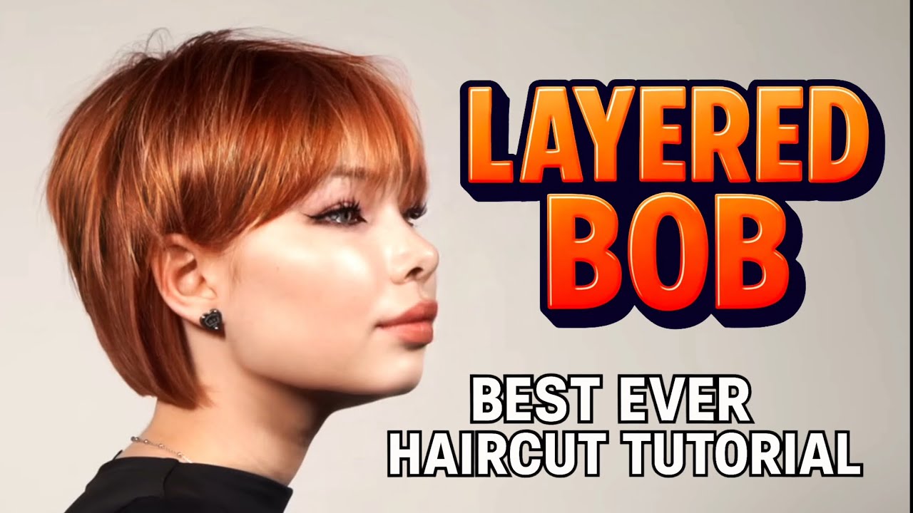 “Layered Bob Haircut: Perfect Blend of Style and Volume”