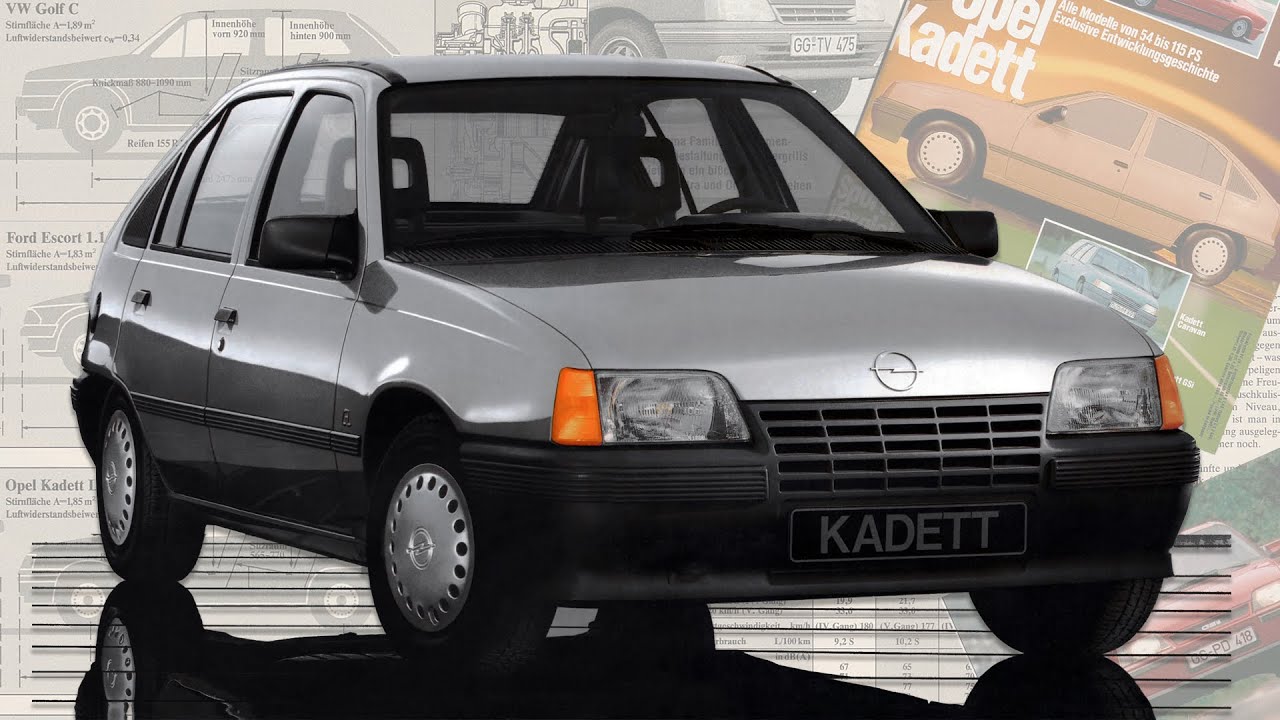 OPEL KADETT E • трижды НАРОДНЫЙ автомобиль • КАКИМ он был в 1980-х?