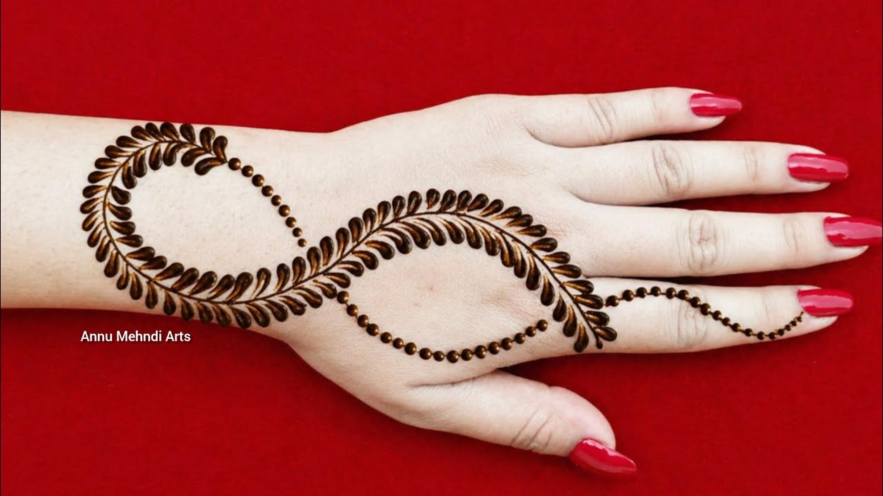 Simple mehndi design | Aasan mehandi ka design | New stylish mehndi design | Mehndi design |Mehandi 
