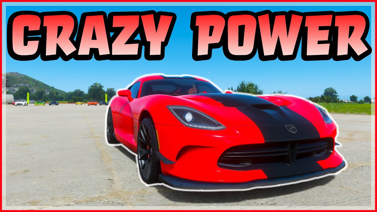 Fastest Drag Tune for Viper ACR (How to tune the 2016 Dodge Viper ACR Forza Horizon 4)