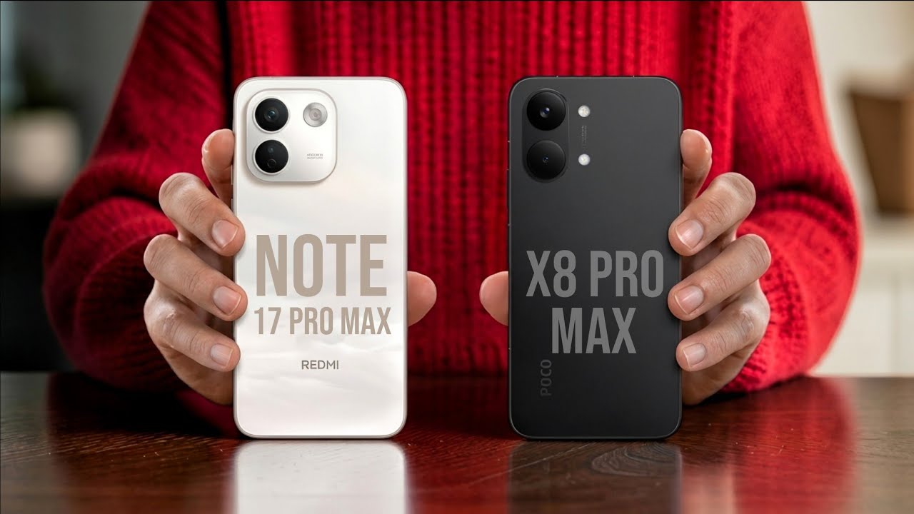Redmi Note 17 Pro Max Vs POCO X8 Pro Max || Which One is Better?