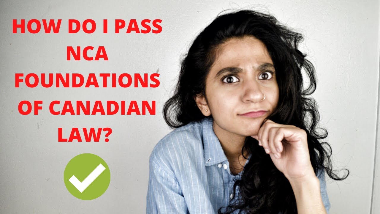 Foundations of Canadian Law - 3 things you NEED to know to pass