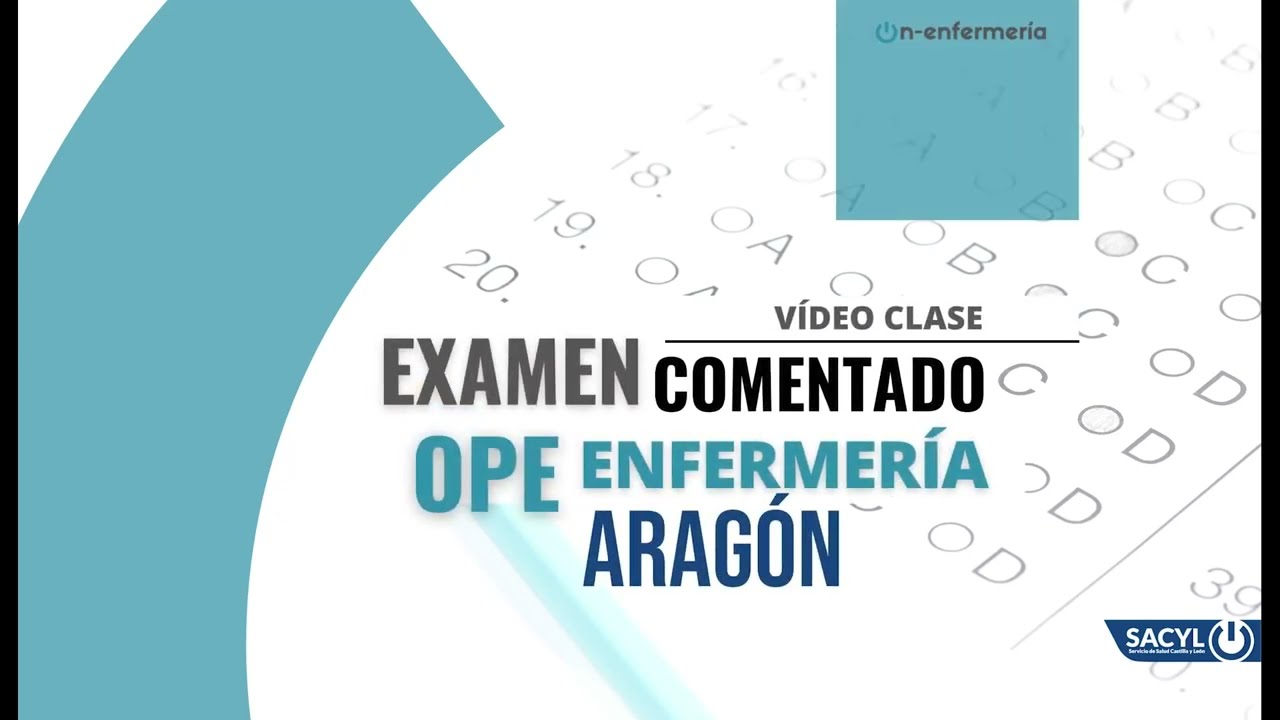 &iquest;Comentamos juntas el examen corregido de la OPE Enfermer&iacute;a ARAG&Oacute;N?