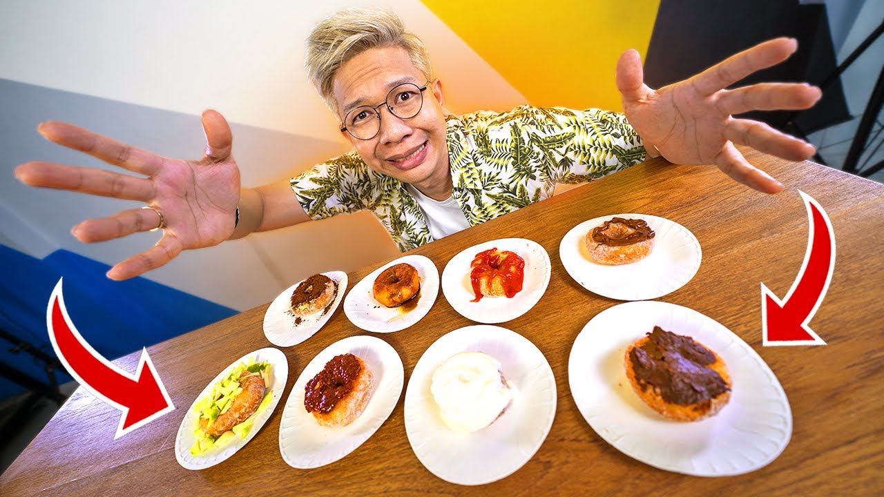 JANGAN SALAH PILIH DONAT DENGAN TOPPING TERANEH!!