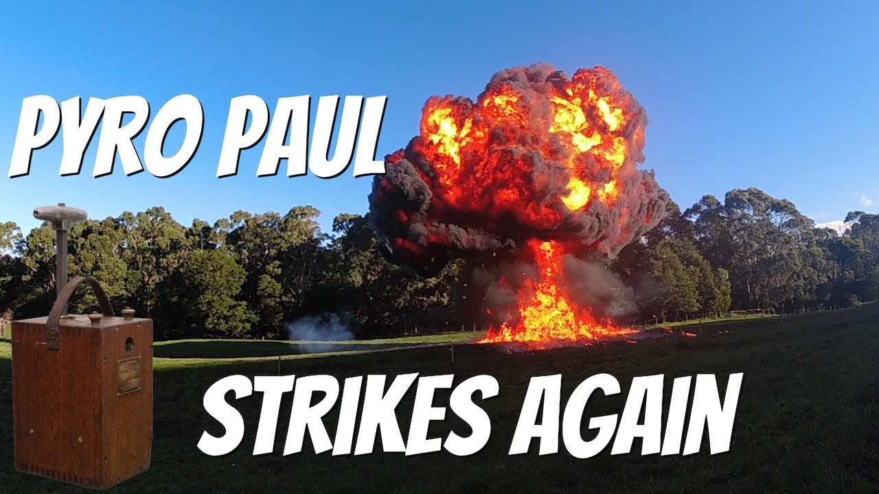 Pyro Paul's Fire Ball testing May June 2023
