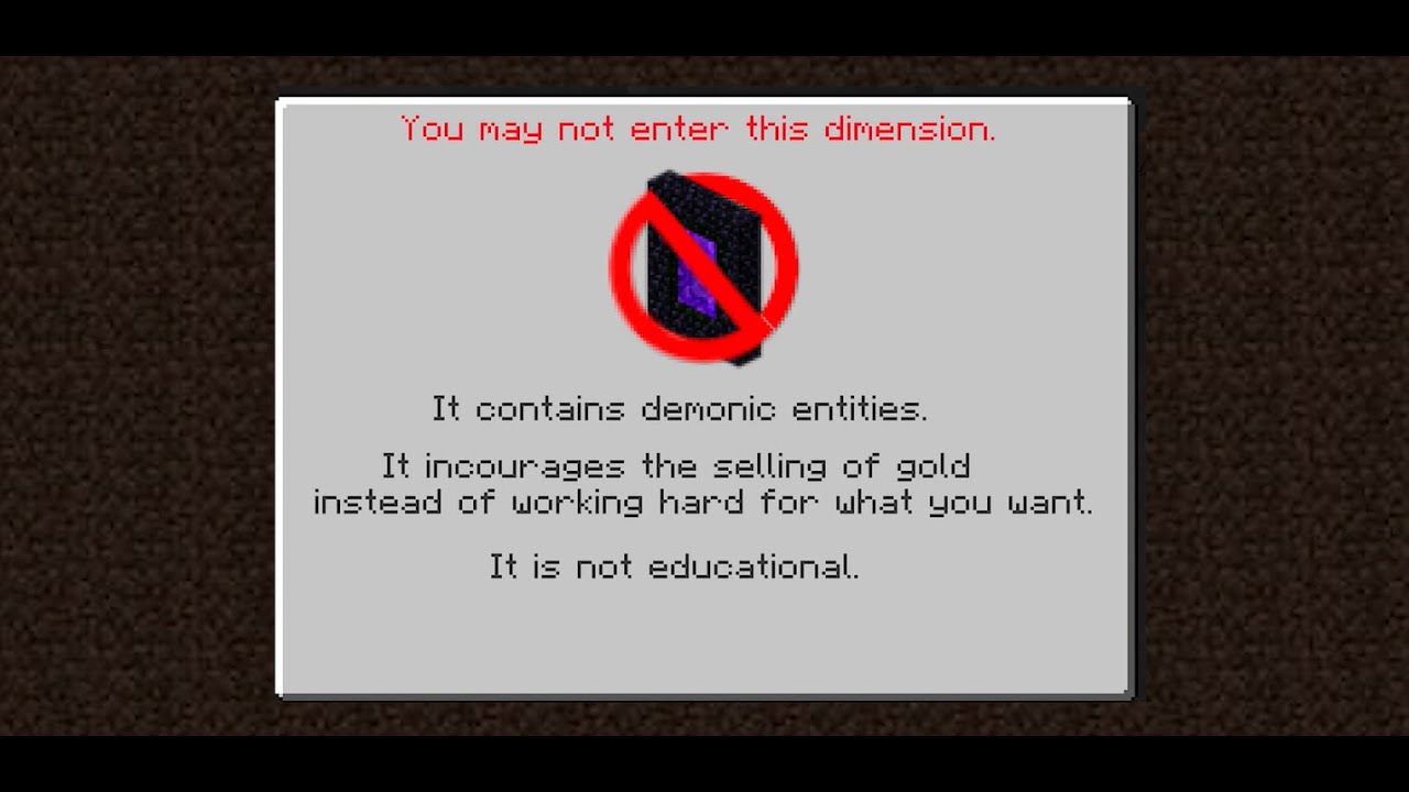 Если бы Minecraft контролировался школой