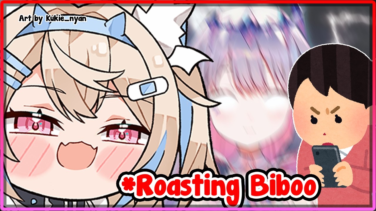 [ENG SUB/Hololive] Fuwawa woke up and choose extreme violence against Biboo today