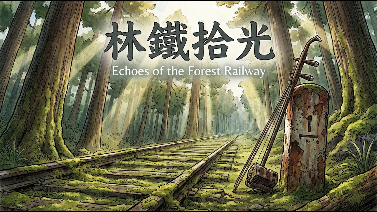 1 Hour Erhu Music 🇹🇼 一小時二胡 | 林鐵拾光 Forest Railway | 懷舊 Nostalgia | Relax, Sleep, and Reading | BGM