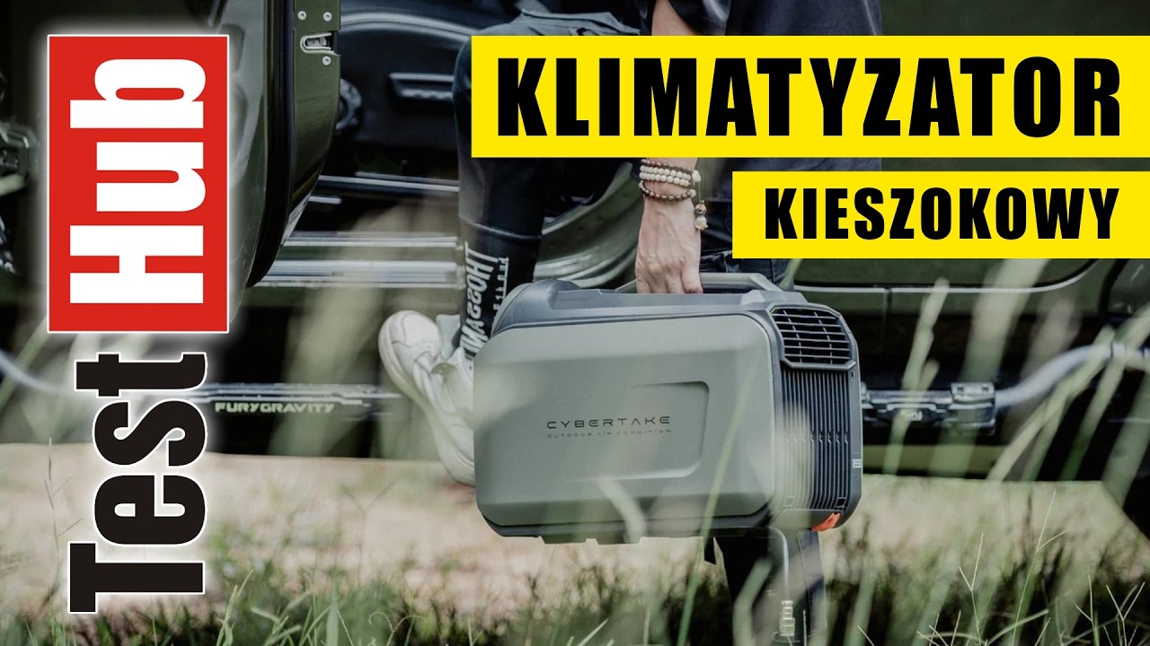 Przenośny klimatyzator zewnętrzny CYBERTAKE S1 Pro - szybka prezentacja